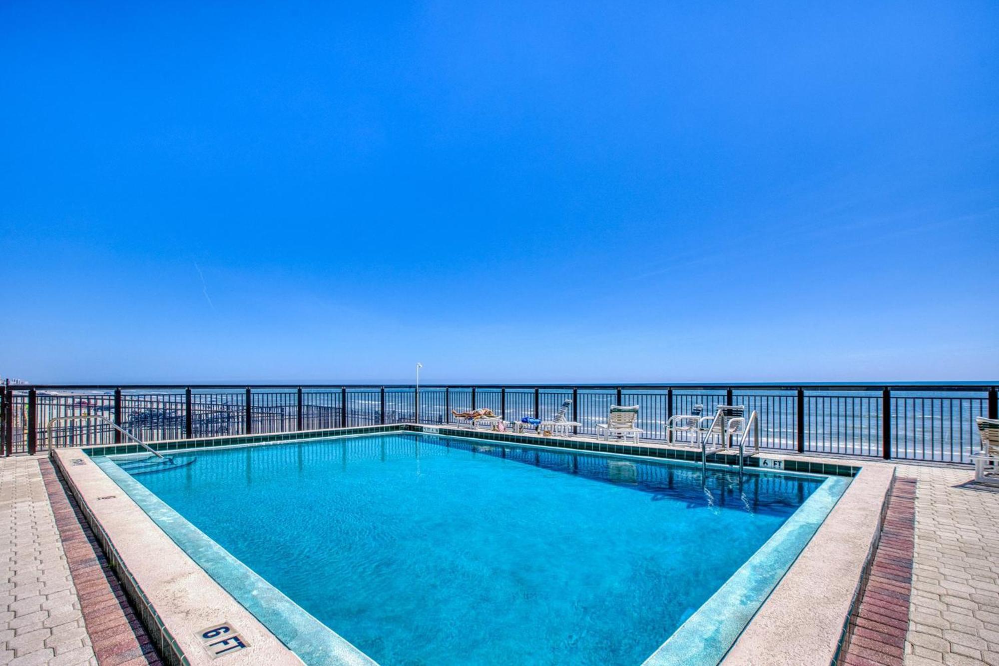 ניו סמירנה ביץ' Ocean View With A Beachfront Pool At Ocean Trillium Condo ~ 602 מראה חיצוני תמונה