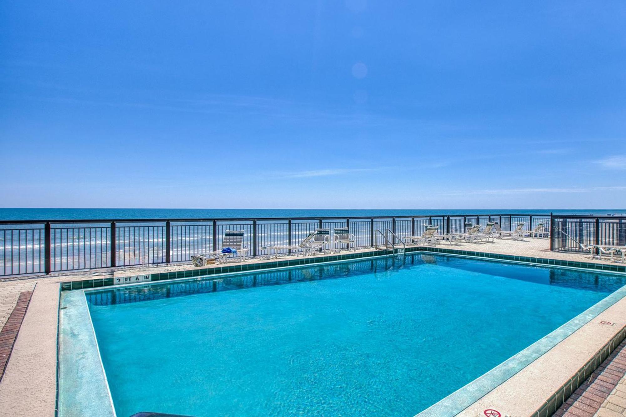 ניו סמירנה ביץ' Ocean View With A Beachfront Pool At Ocean Trillium Condo ~ 602 מראה חיצוני תמונה